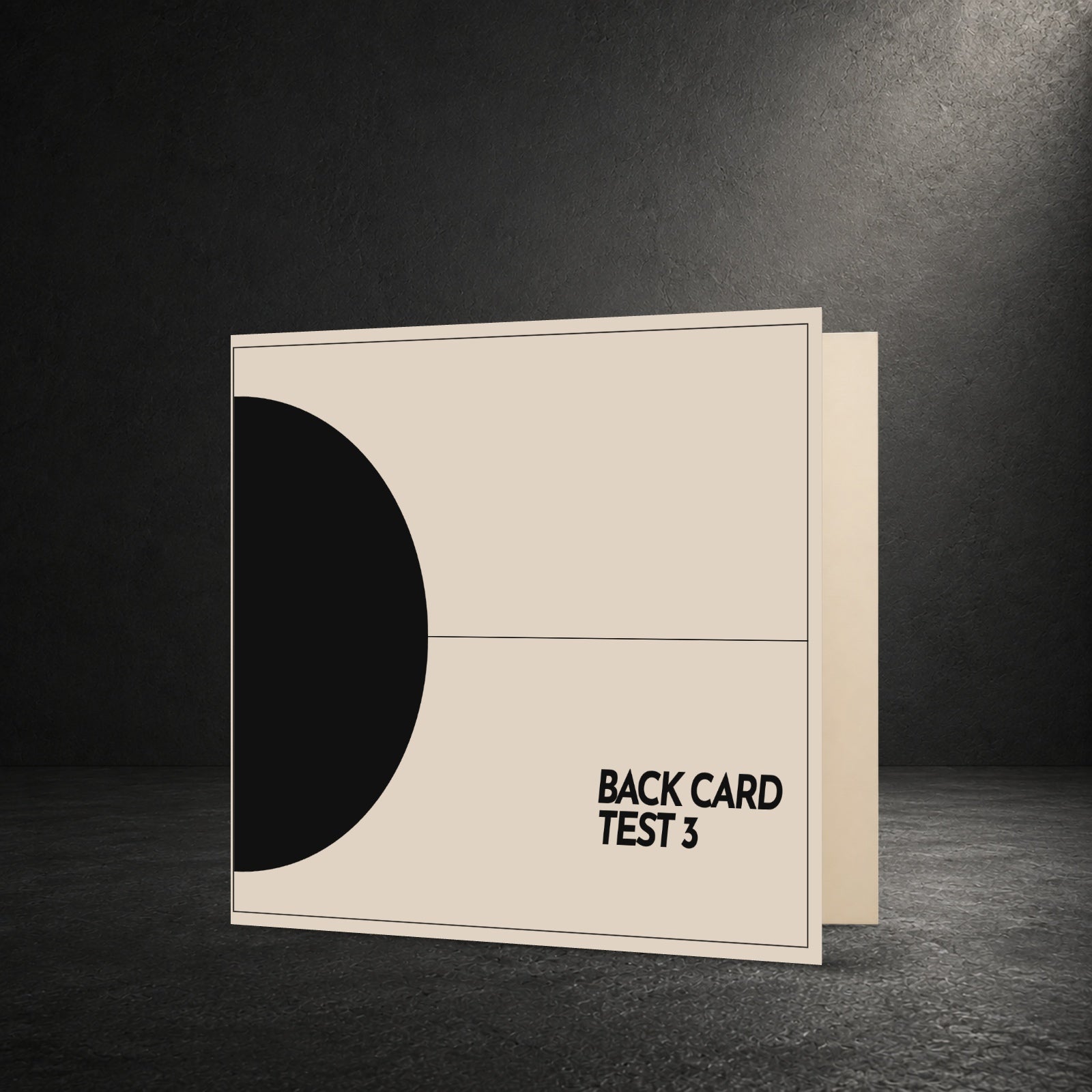 BACK CARD TEST 3 — front