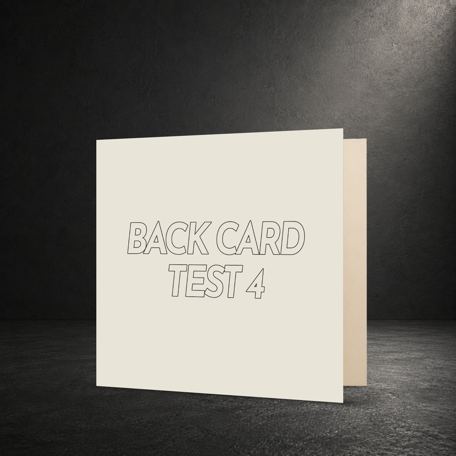 BACK CARD TEST 4 — front