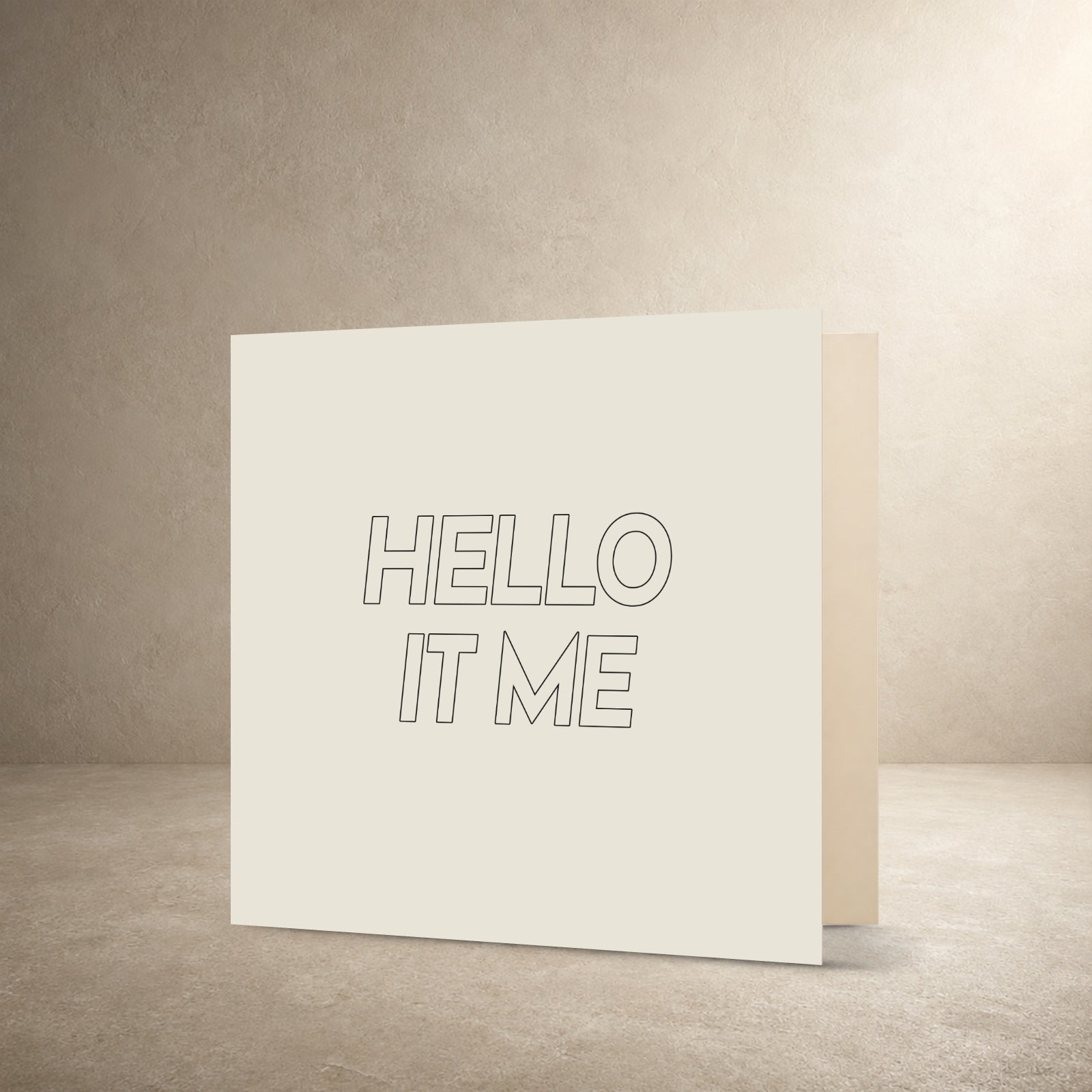 HELLO IT ME — front