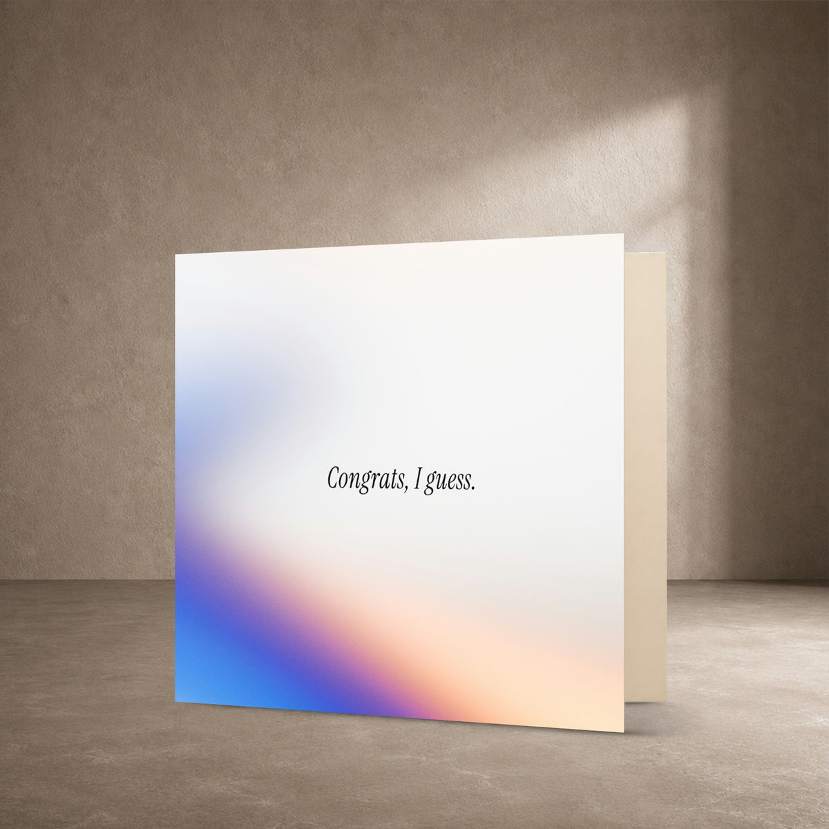Congrats, I guess. — Design 05 — front