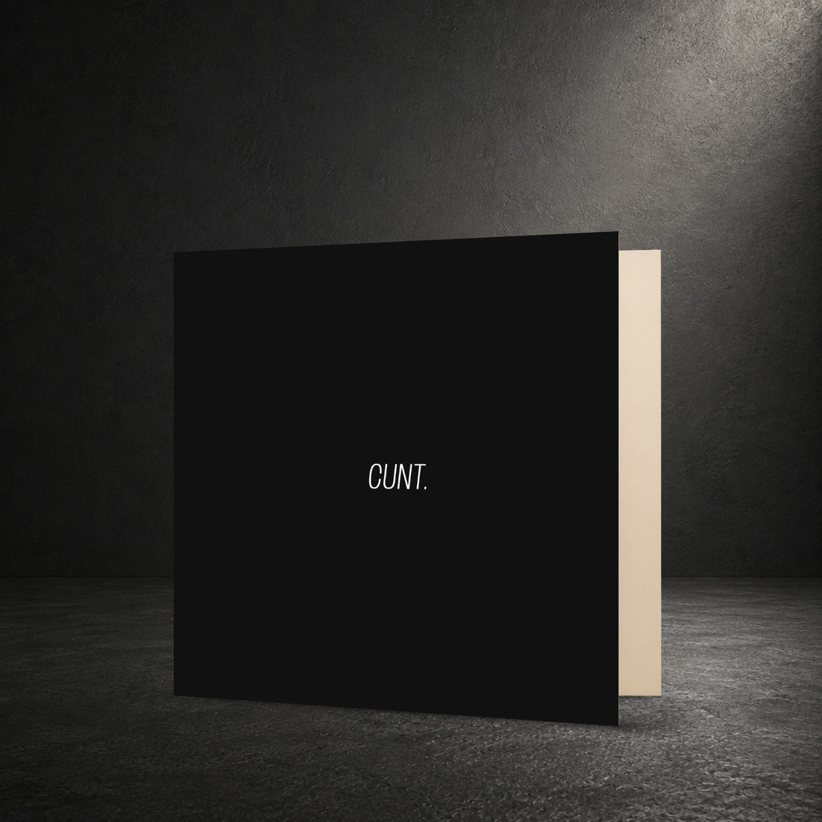 Cunt. — Design 14 — front