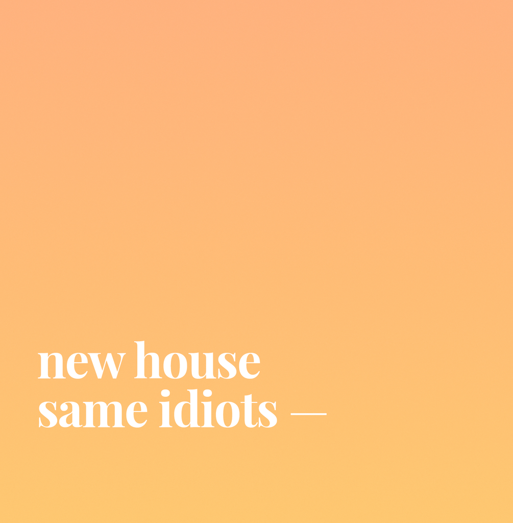 New House Same Idiots.